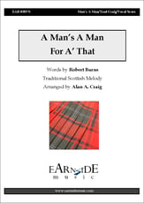 A Man's A Man For A' That Vocal Solo & Collections sheet music cover